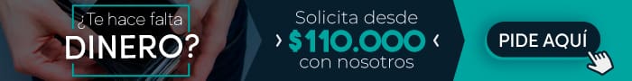 Solicita desde $110.000