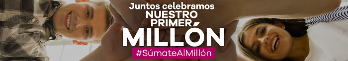 #SúmateAlMillón